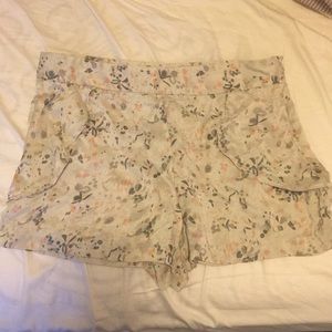Club Monaco silk shorts